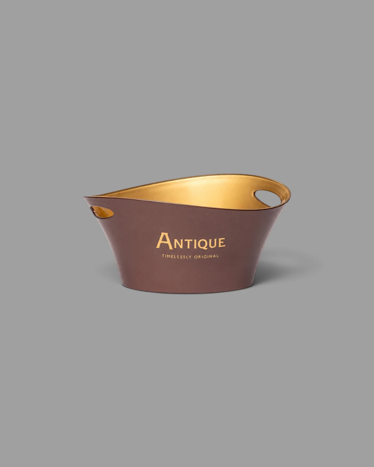Antique branded ice bucket