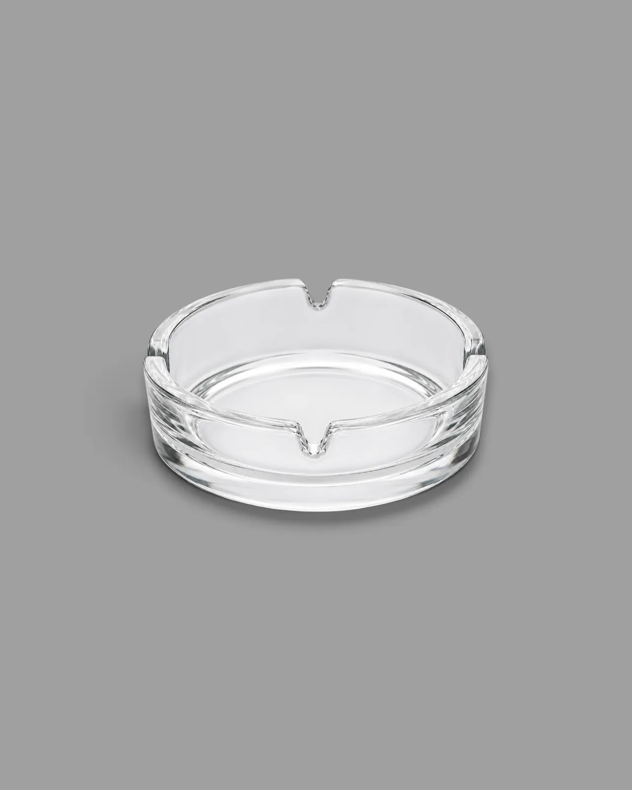 Klassischer Glas-Aschenbecher Transparent 10,5/3 cm Produktbild