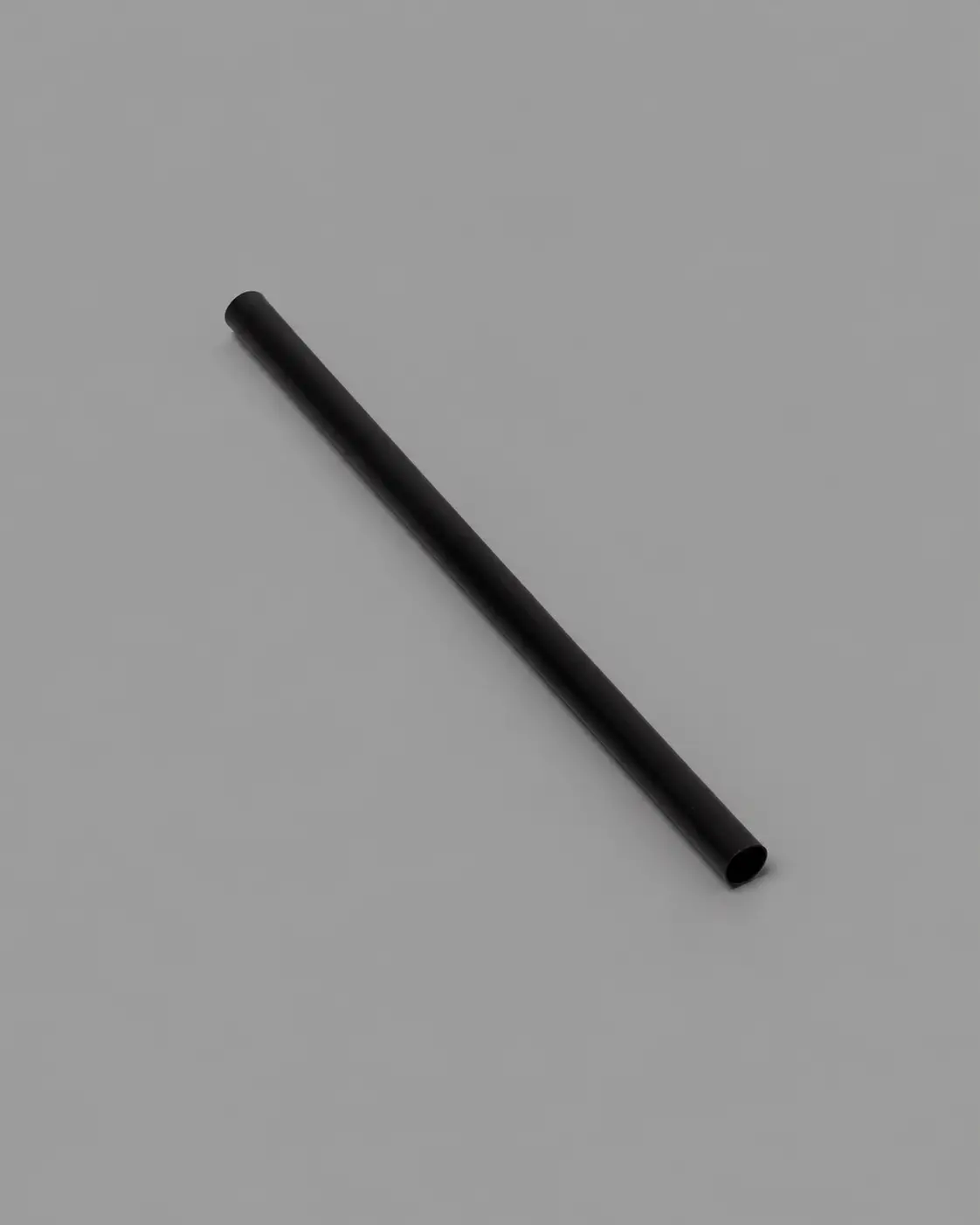 Papierstrohhalm Schwarz 230mm (100er-Pack) Produktbild