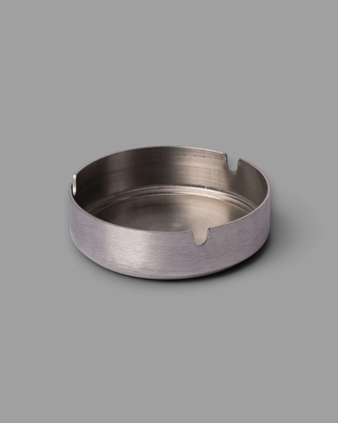 Klassischer Aschenbecher Silber 10/3 cm Produktbild