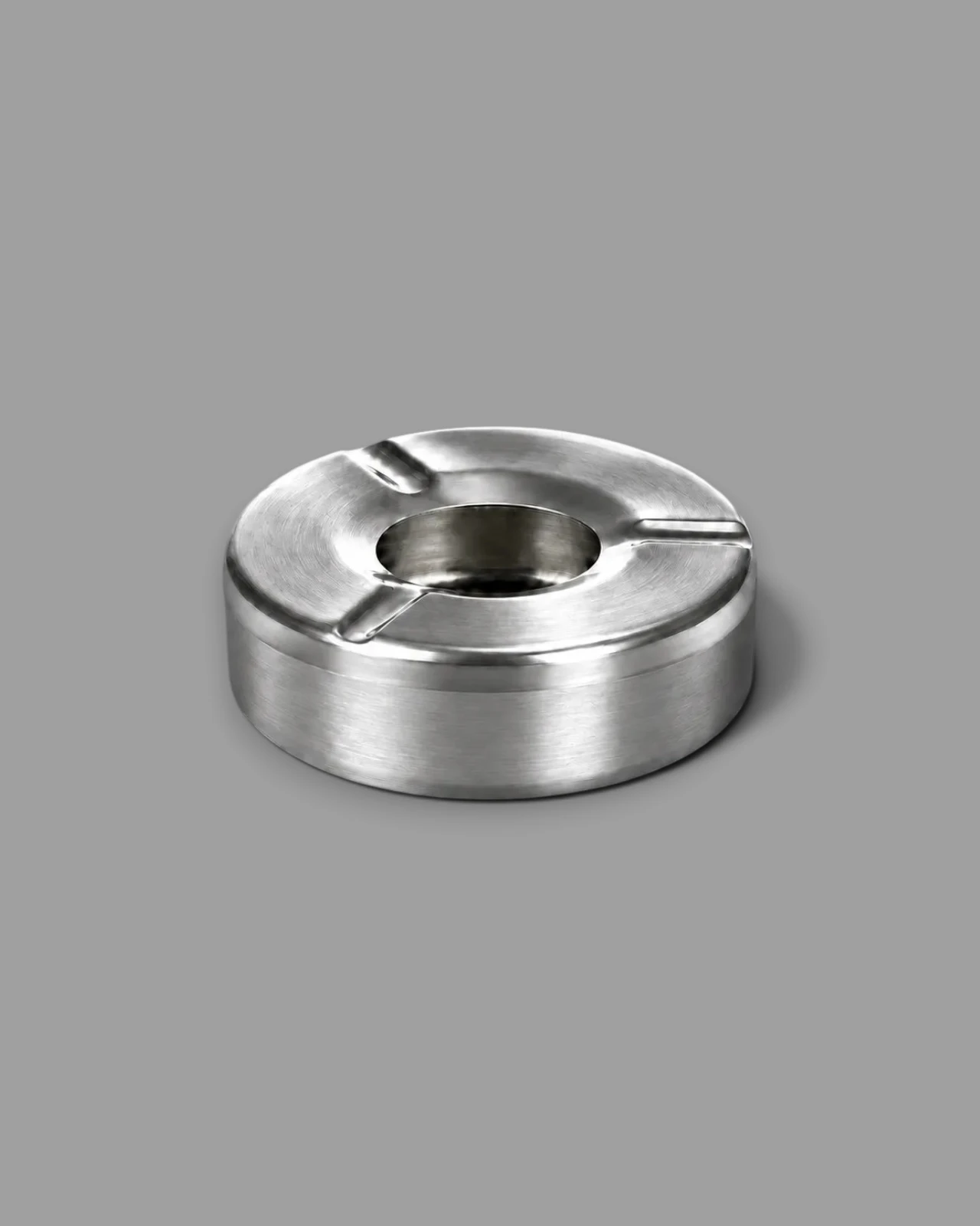 Cenicero antiviento Plata 12/3 cm